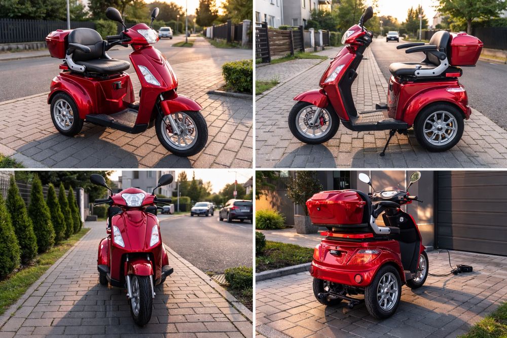 Skuter elektryczny inwalidzki nowy insport marica