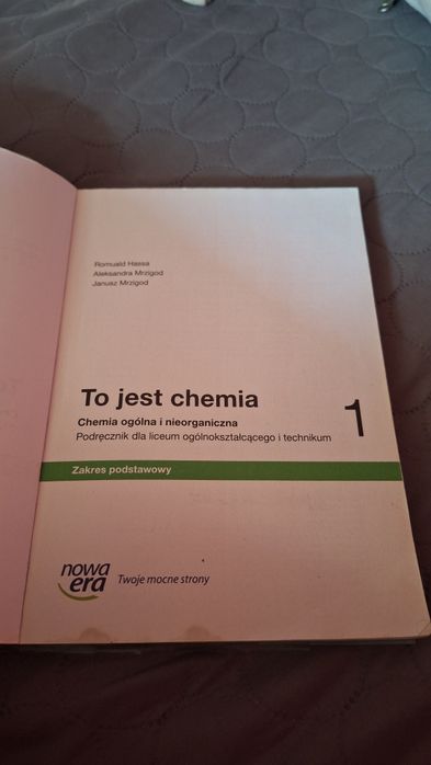 Podręcznik do chemii 1.
