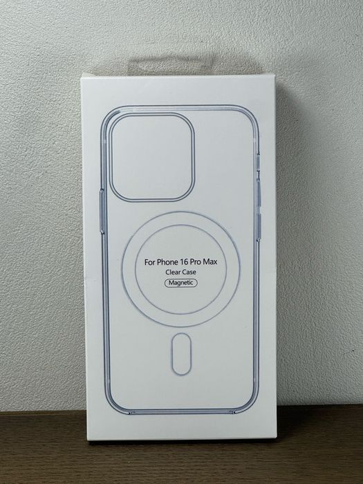Чехол Clear Case MagSafe Айфон 16 16 Про 16 Про Макс