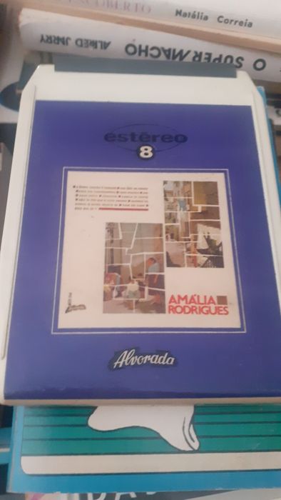 Amália Rodrigues fados cartucho 8 pistas raro
