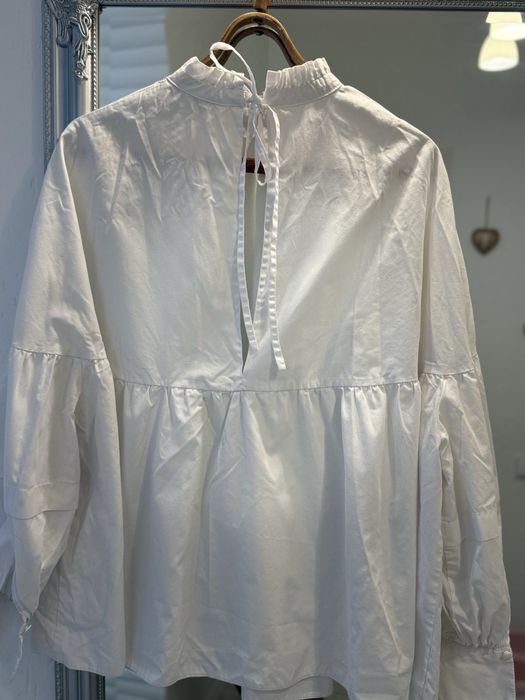 Жіноча біла Рубашка батал
