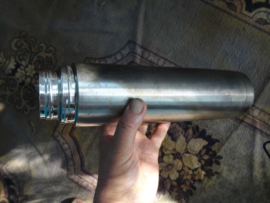 Металевий термос,балон.неробочий.