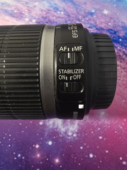 Objetiva Canon EF-S 55-250mm IS