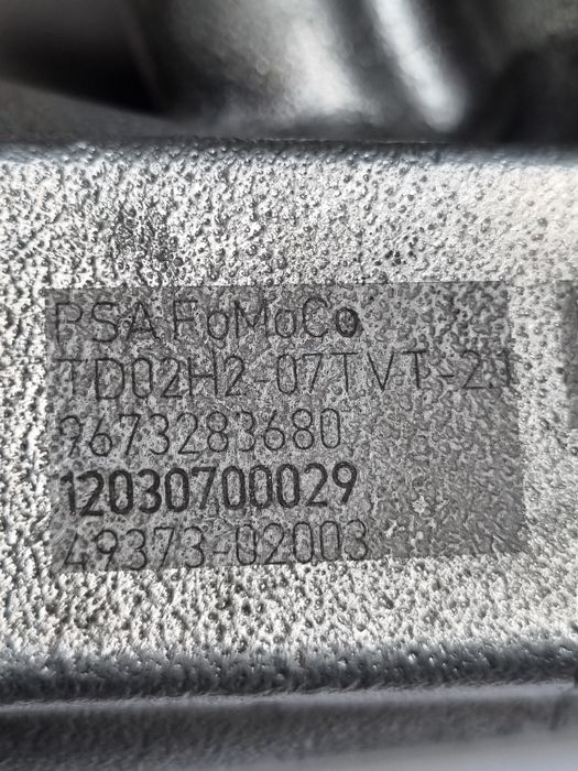 Turbosprężarka ford 1.6 92KM