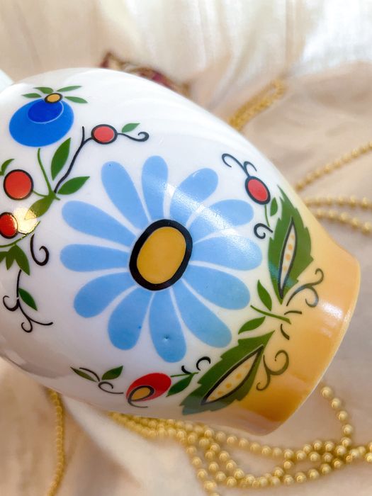 Wazon Lubiana wzory kaszubskie Kaszëbë folk sztuka ludowa