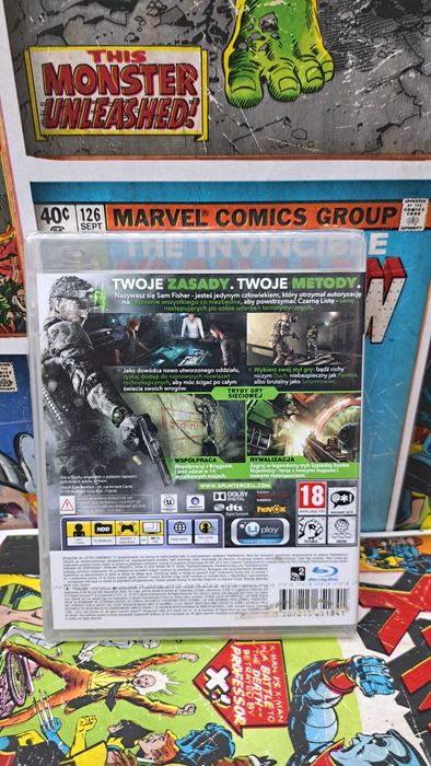 Tom Clancy's Splinter Cell: Blacklist Polska Wersja Nowa Playstation 3 PS3 Szczecin Ufogames