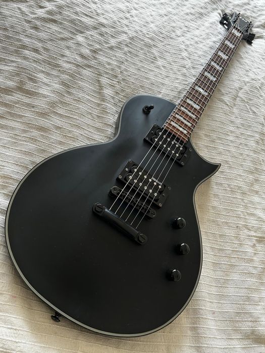 ESP LTD EC-256 Black Satin 666
