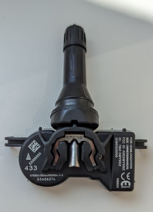 Датчик давления шин 68105280AF/68313387AB Chrysler/Jeep/Dodge/Fiat/Alfa Romeo