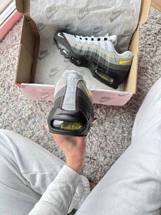 !SALE! Nike Air Max 95 OG Grey/White/Yellow 40 41 42 43 44 45 найк