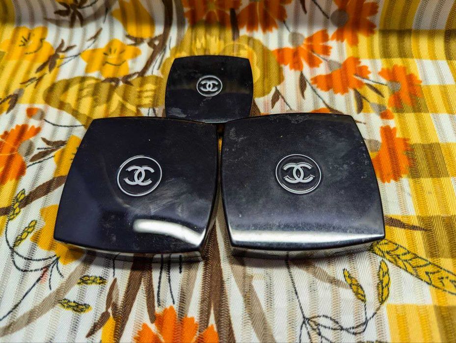 Chanel тени Les 4 Ombre , Ombre Unique Creme и румяна Joues Contraste