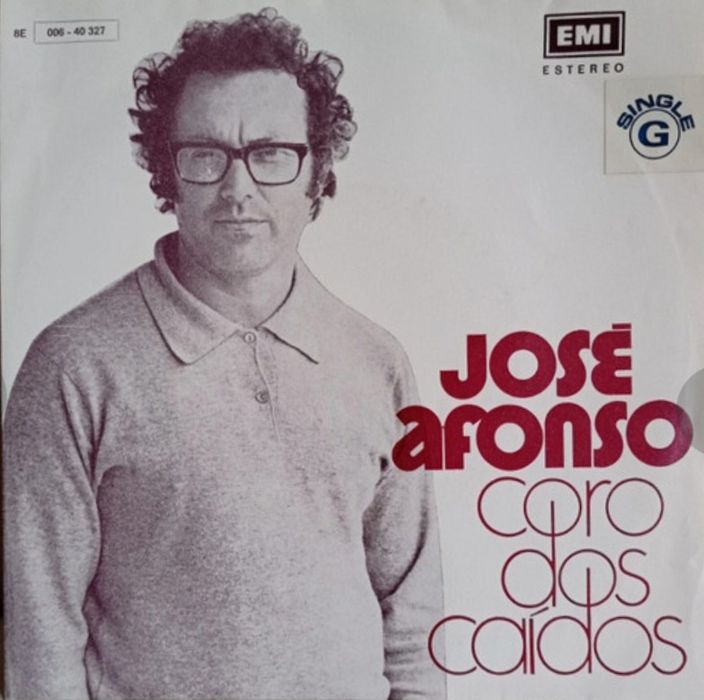 Discos vinil singles7 José Afonso