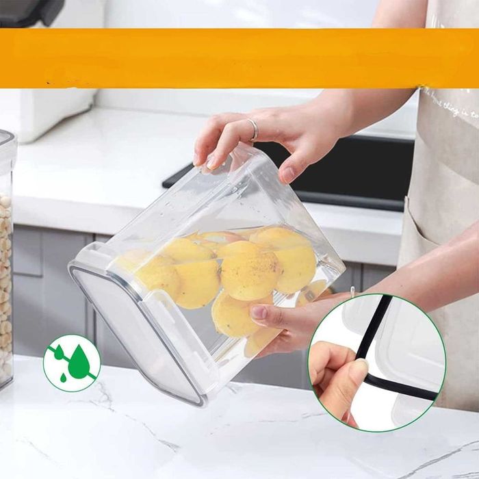 Zestaw 42 pojemników hermetycznych kuchennych BPA FREE