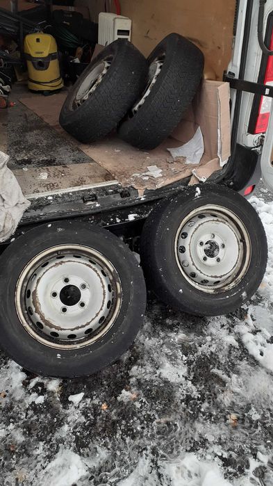 Koła , felgi renault master 5x130 16''opony zimowe MICHELIN 215/65/16C