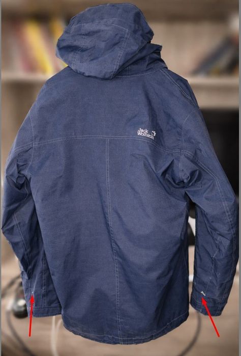 Чоловіча куртка Jack Wolfskin оригінал, XXL, тепла, з дефектами