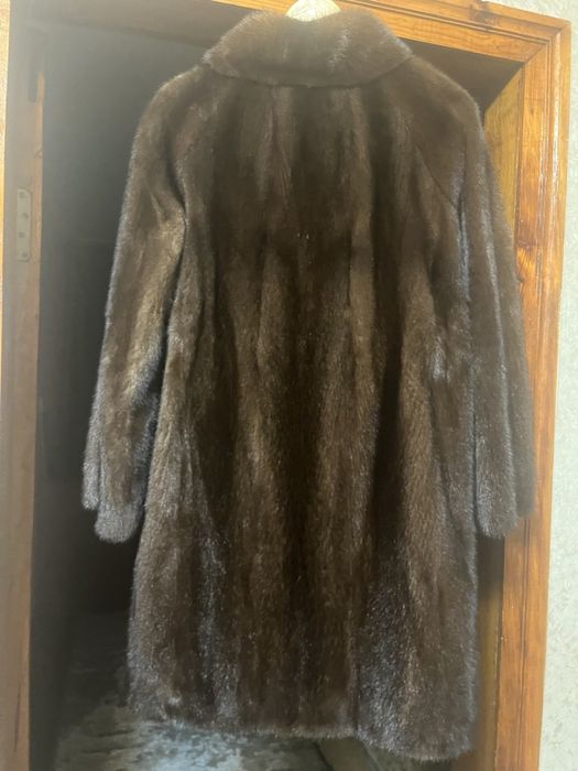 Норкова шуба (цільна, не з шматочків)