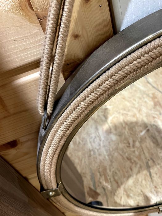 Lustro okrągłe industrialne Tkmaxx