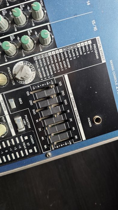 Mesa mistura Yamaha MG16/6 fx