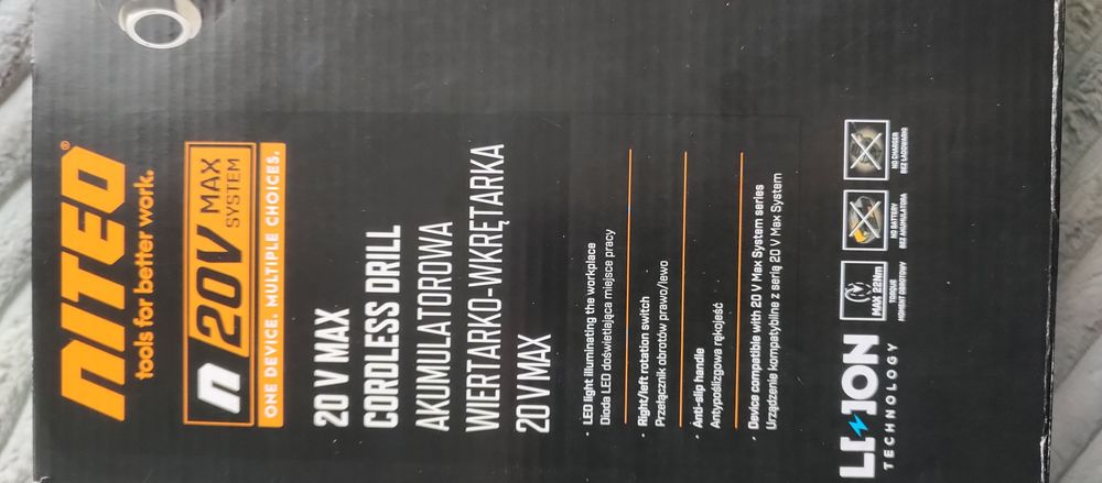 Wkrętarka akumulatorowa Niteo