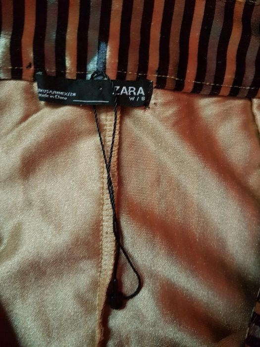 Spodnie Zara M Szerokie Nogawki
