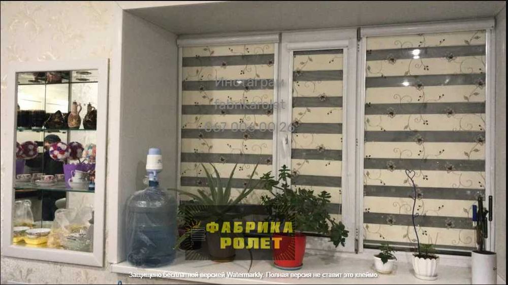 Ролети, жалюзі тканинні, день ніч, знижки, виробник