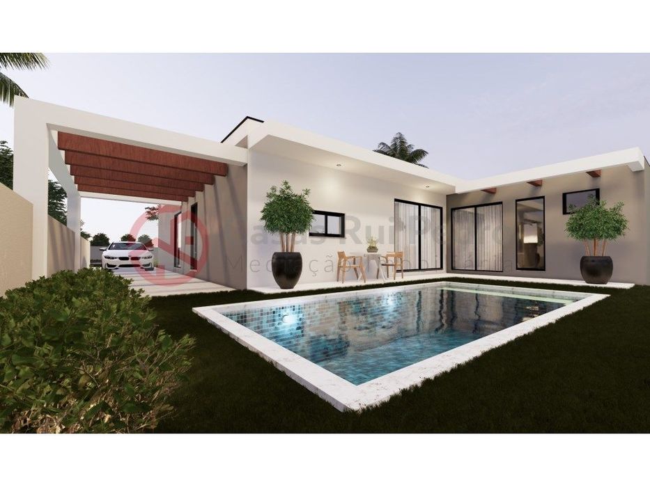 Moradia Térrea T3+1 Piscina e Pérgula