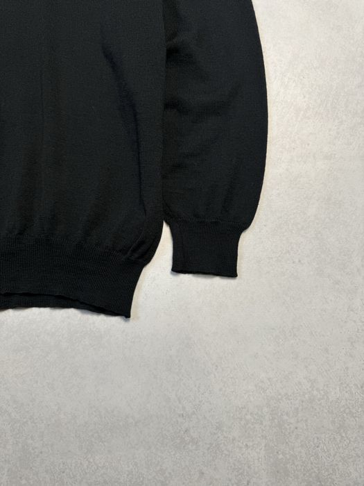 Шерстяной гольф C&A черный мужской (оригинал) водолазка