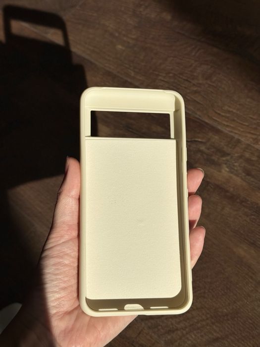 Google Pixel 8 etui beżowe nowe plecki