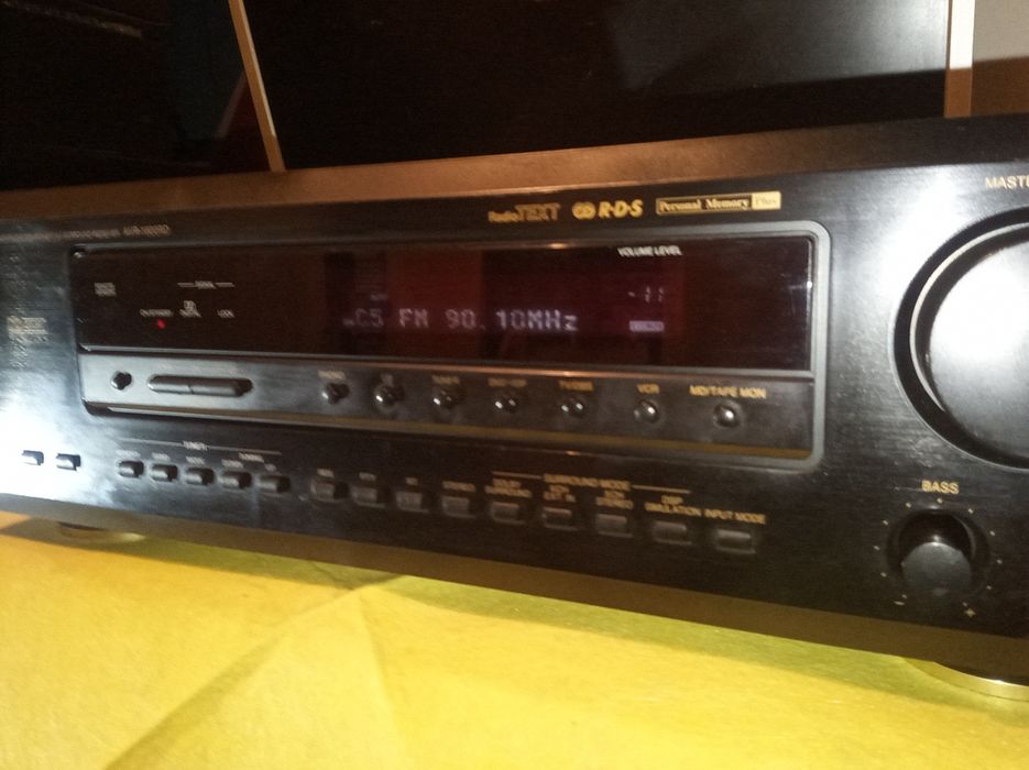 Amplificador Denon com radio RDS AVR 1600D0RD