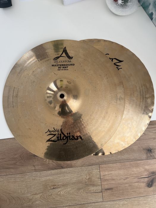 Hi hat Zildjian A Custom Mastersound 14”  - ew. zamiana
