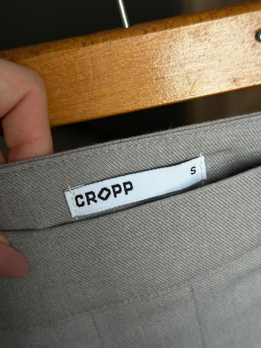 Плісирована спідниця CROPP світло-сіра, розмір S