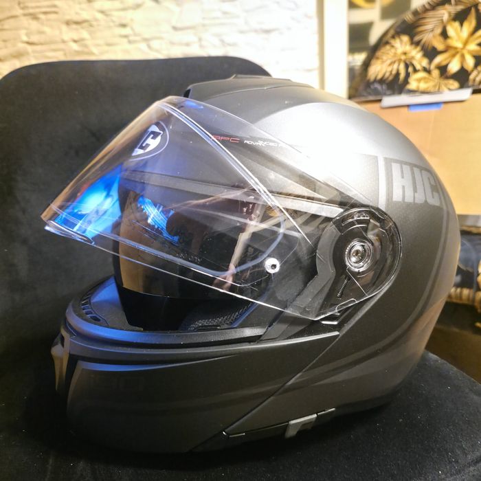 Kask HJC i90 szczękowy, rozm. [S 55-56], stan jak nowy, Pinlock
