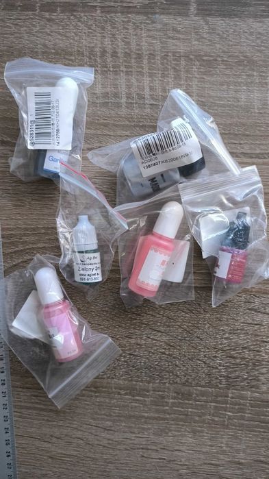 Żywica epoksydowa mix barwnik brokat