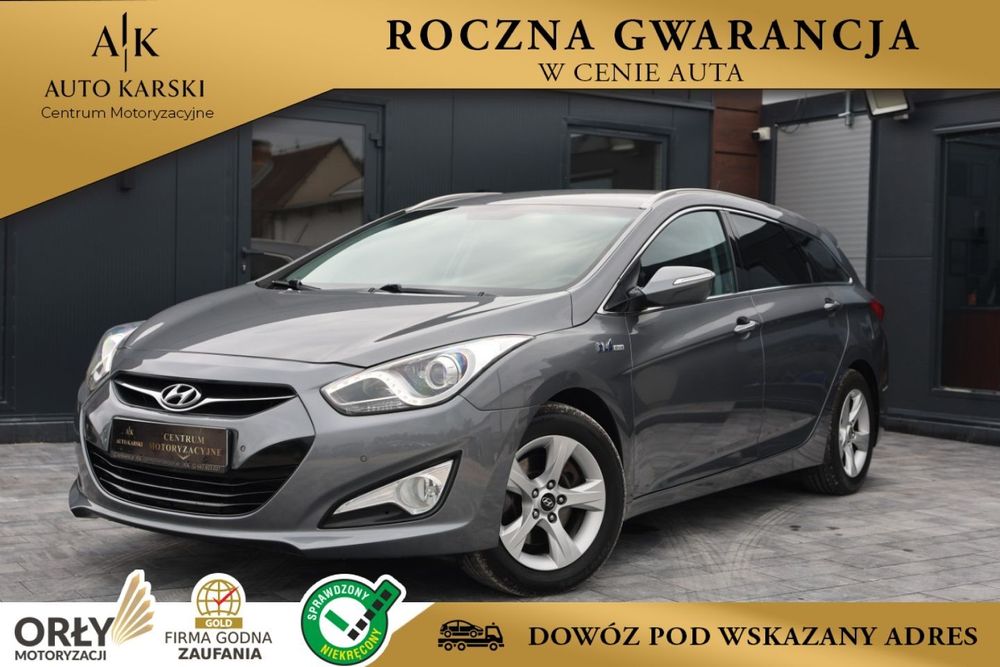 Hyundai i40 1.7 116kM * Nawigacja * Led * Kubełki * Relingi * Klimatronik * PDC *