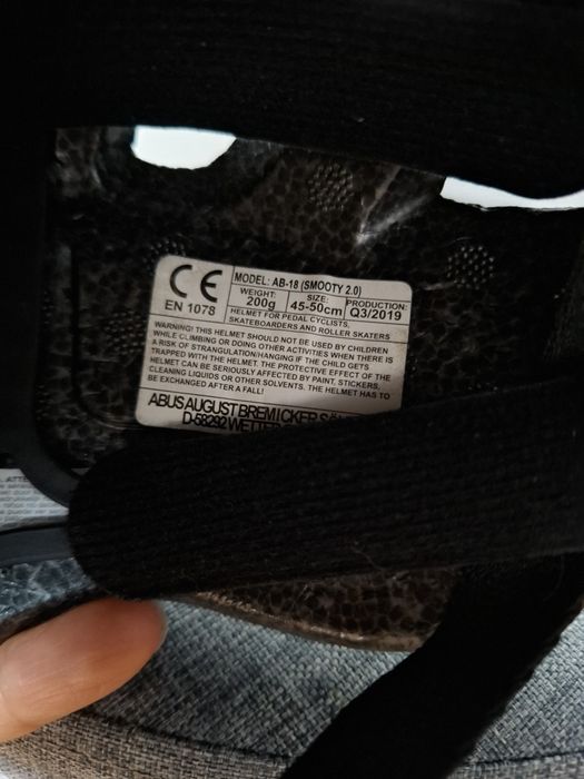 Kask dziecięcy rozmiar 45-50