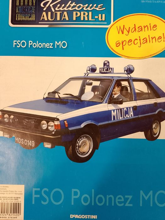 Kultowe auta PRL-u deagostini Polonez milicja wydanie specjalne