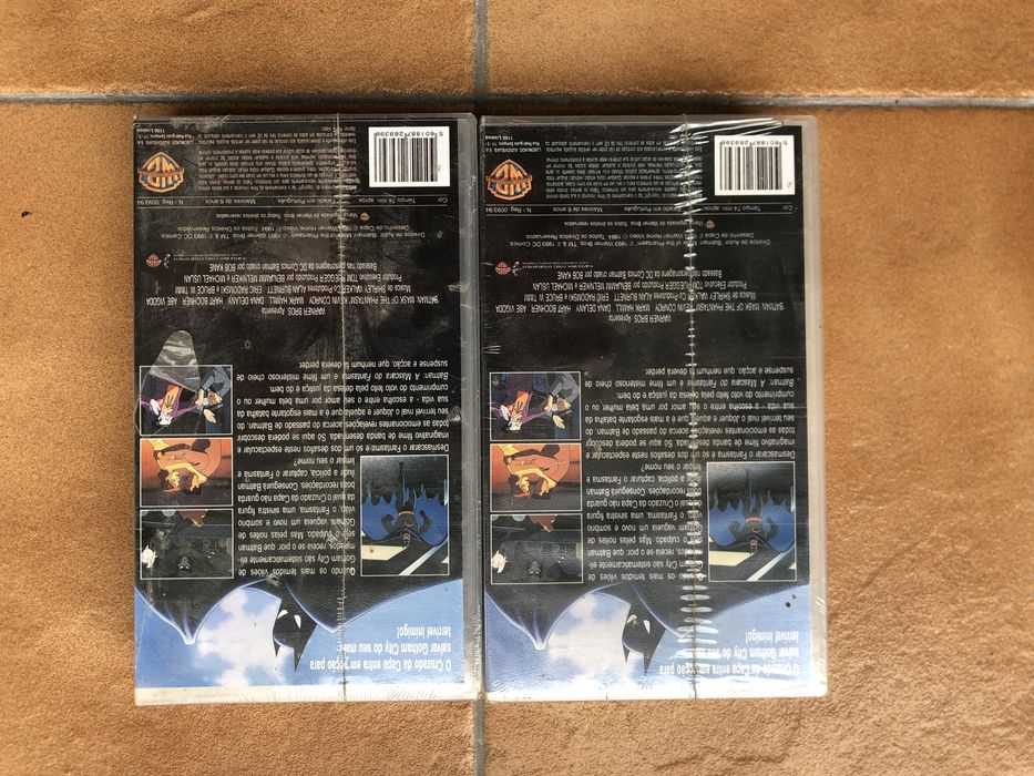 Cassete VHS batman nova selada