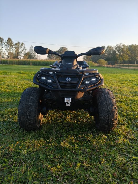 Quad elektryczny z przyczepą