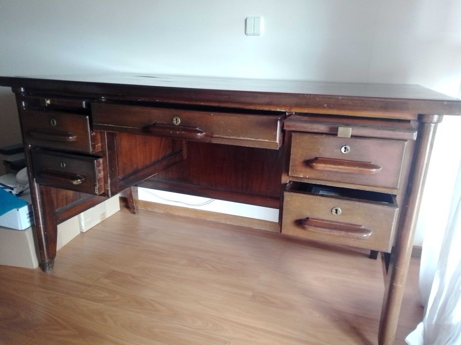 Secretária antiga arte nova