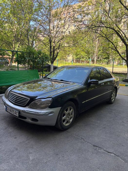 Mercedes w220 5.0 газ/бенз