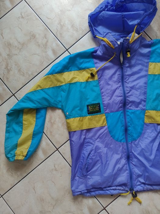 Kultowa wiatrówka lata 90te  unisex Marcel Clair