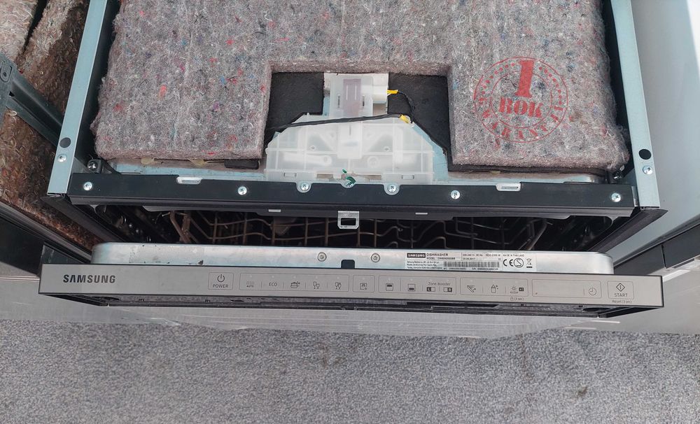 ROK GWARANCJA Zmywarka Samsung Waterwall DW60K8550B Ekran DOTYKOWY LED