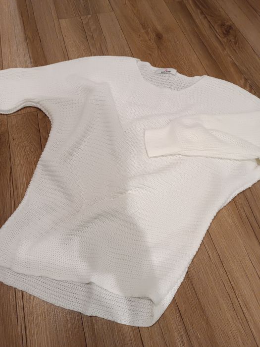 Sweter oversize ecru