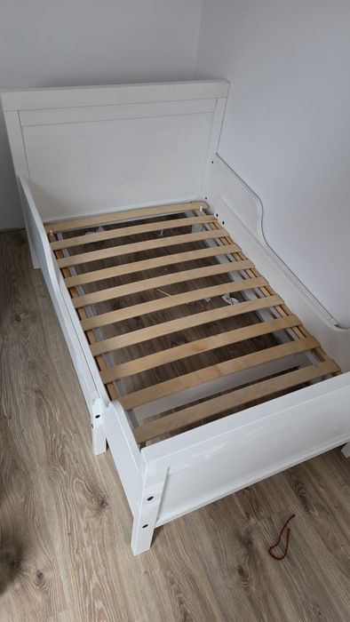 Łóżko SUNDVIK rozsuwane rosnące z dzieckiem używane 80x200 cm