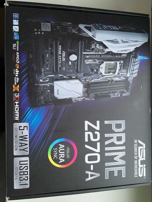 Материнська плата Asus Prime Z270-A s1151, Intel Z270