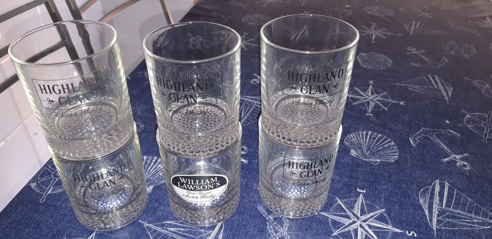 6 copos scotch whisky