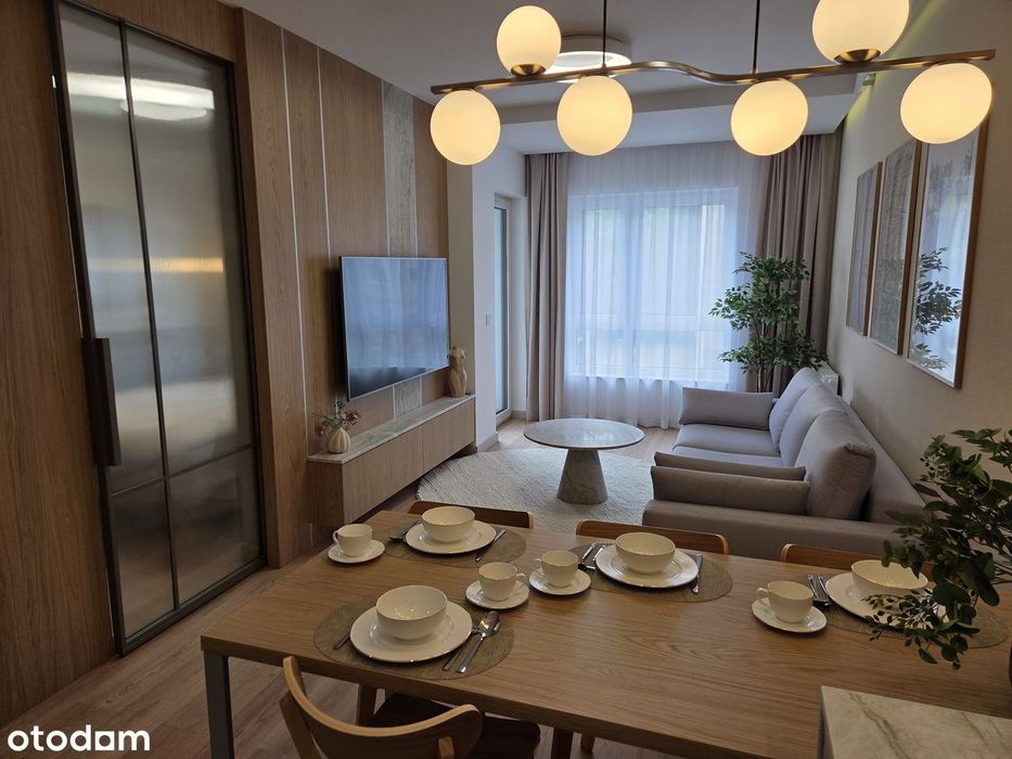 Nowy – luksusowy apartament + garaż z wallbox+ sauna+ siłownia+ taras