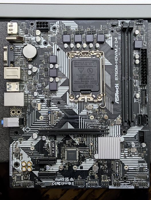 Материнська плата ASRock B760M-HDV/M.2 D4