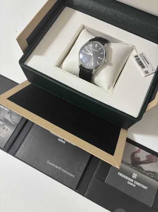 Relógio Luxo NOVO Frederique Constant Index Classic Quartz