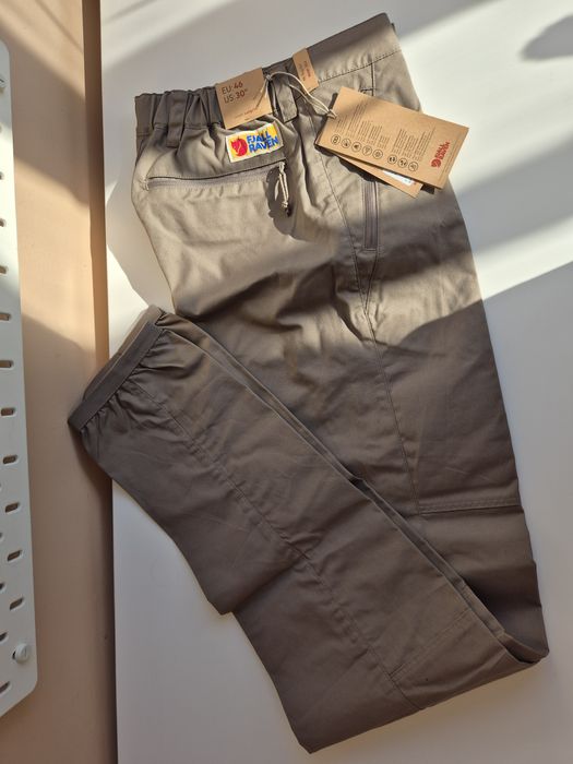 Нові штани Fjallraven Vardag Trousers M (G-1000) – Розмір 46 Long