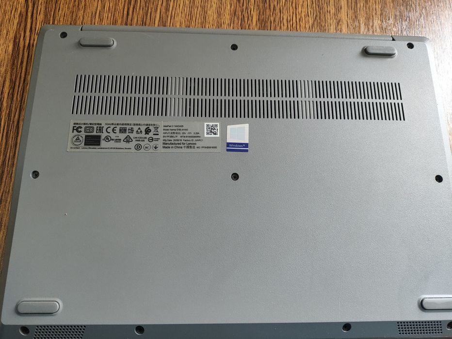 Ноутбук LENOVO IdeaPad 3 14ADA05 Platinum Grey (81W0009WRA) + сумка